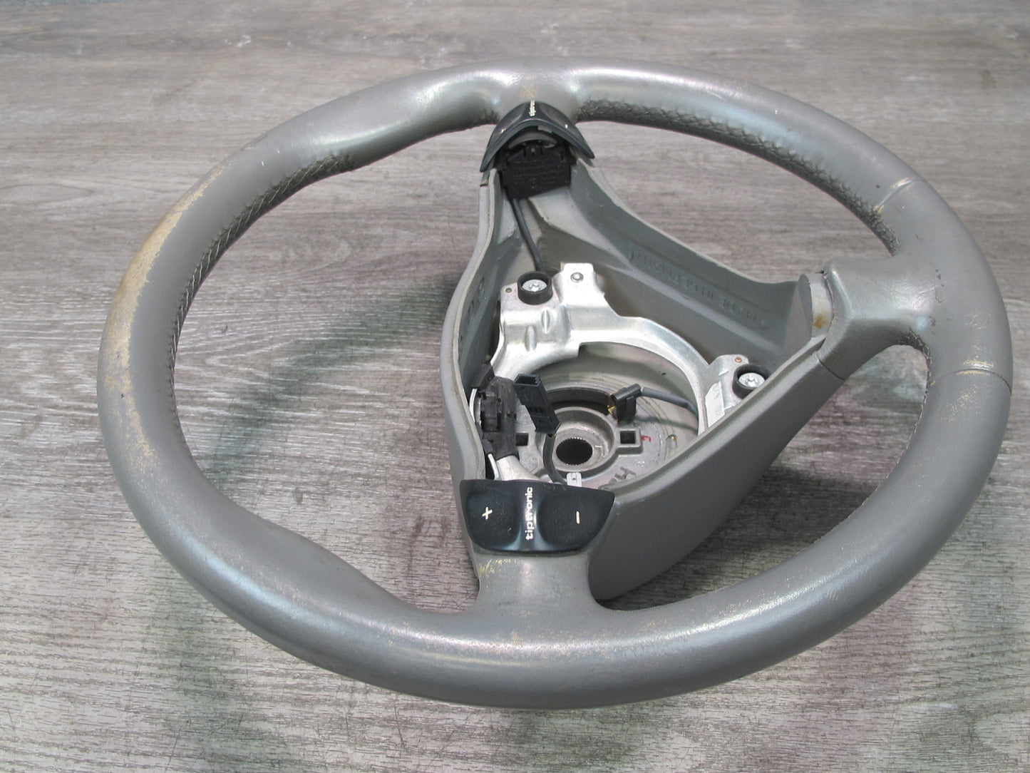 1999-2005 Porsche 911 Carrera 996 3-SPOKE Tiptronic Steering Leather Gray
