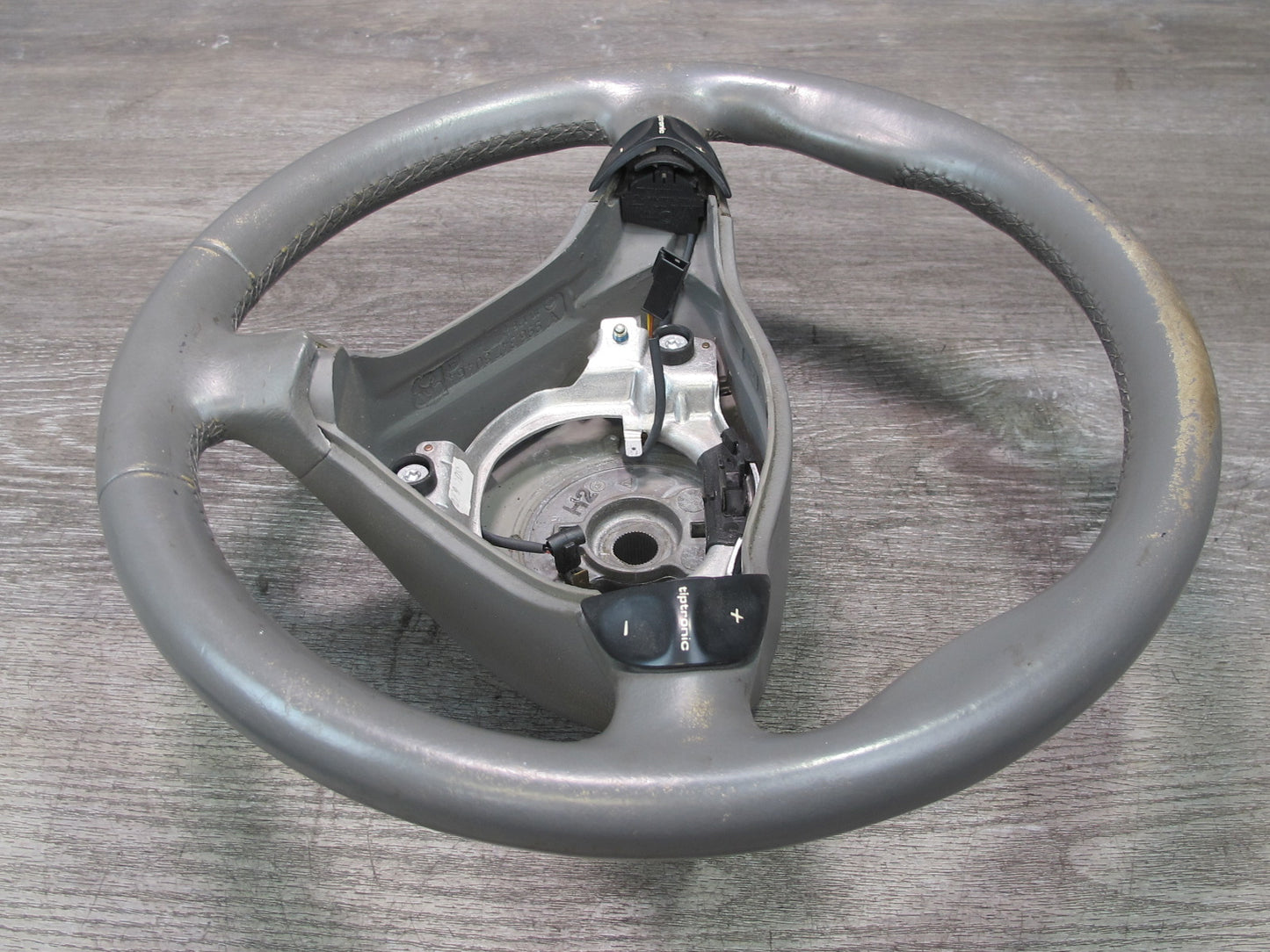 1999-2005 Porsche 911 Carrera 996 3-SPOKE Tiptronic Steering Leather Gray