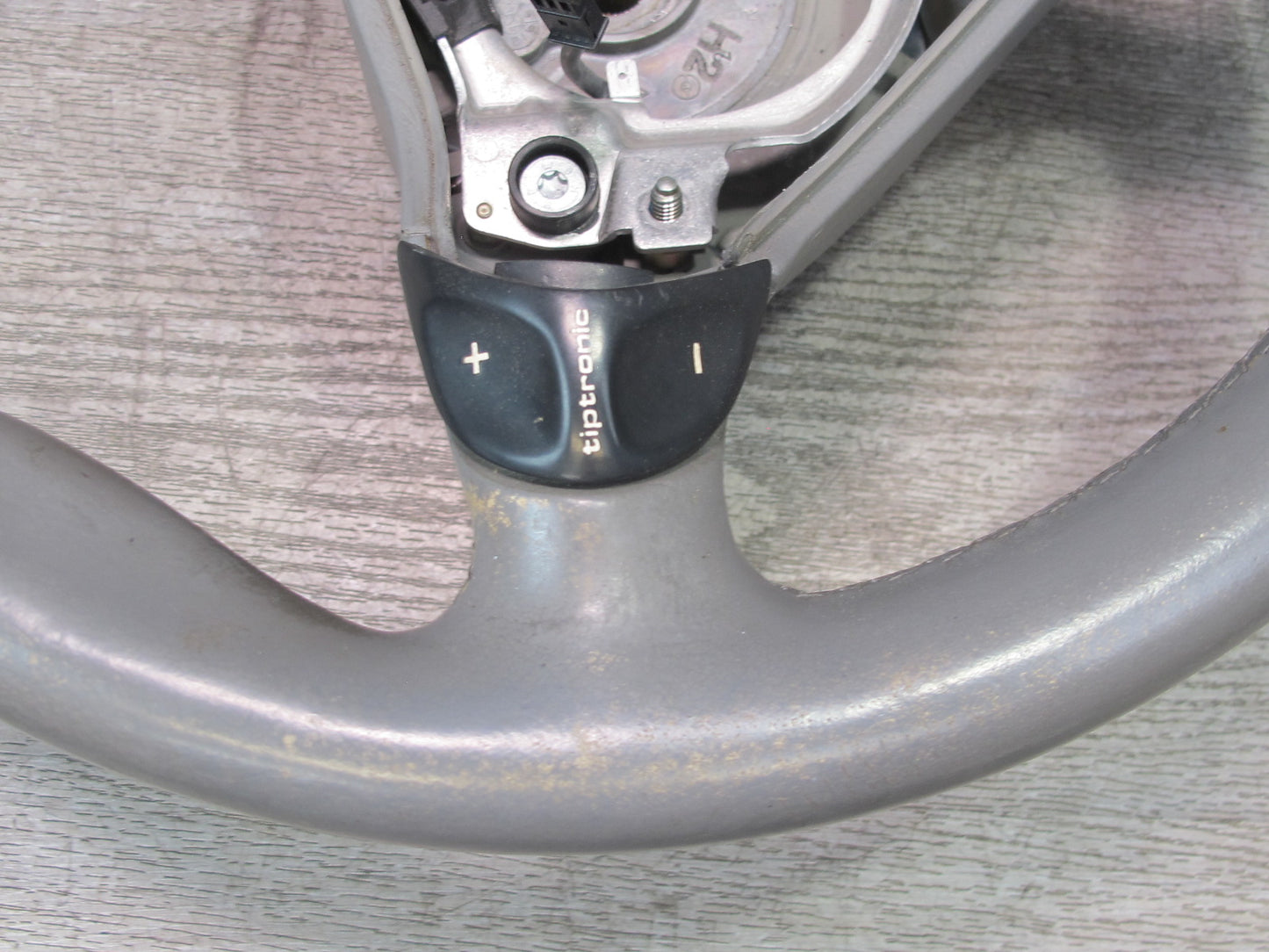 1999-2005 Porsche 911 Carrera 996 3-SPOKE Tiptronic Steering Leather Gray