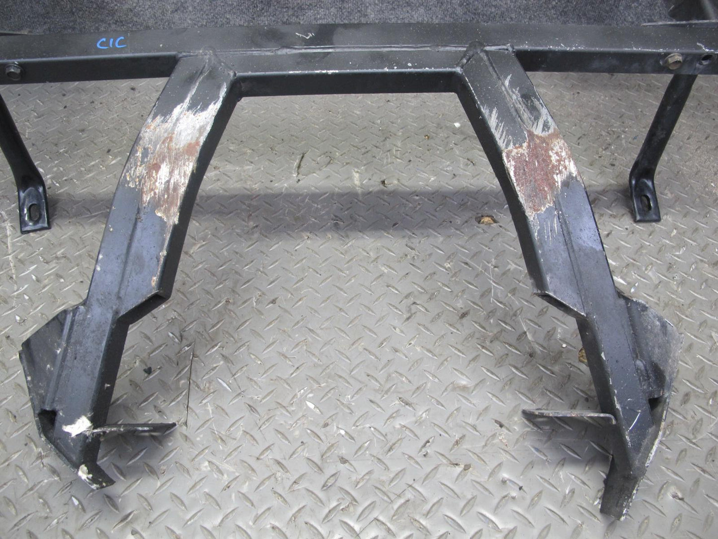 90-96 Chevrolet Corvette C4 Front Bumper Impact Bar Skid Plate Frame OEM