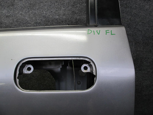 99-01 Isuzu Vehicross Front Left Driver Door Shell Panel Kaiser Silver OEM