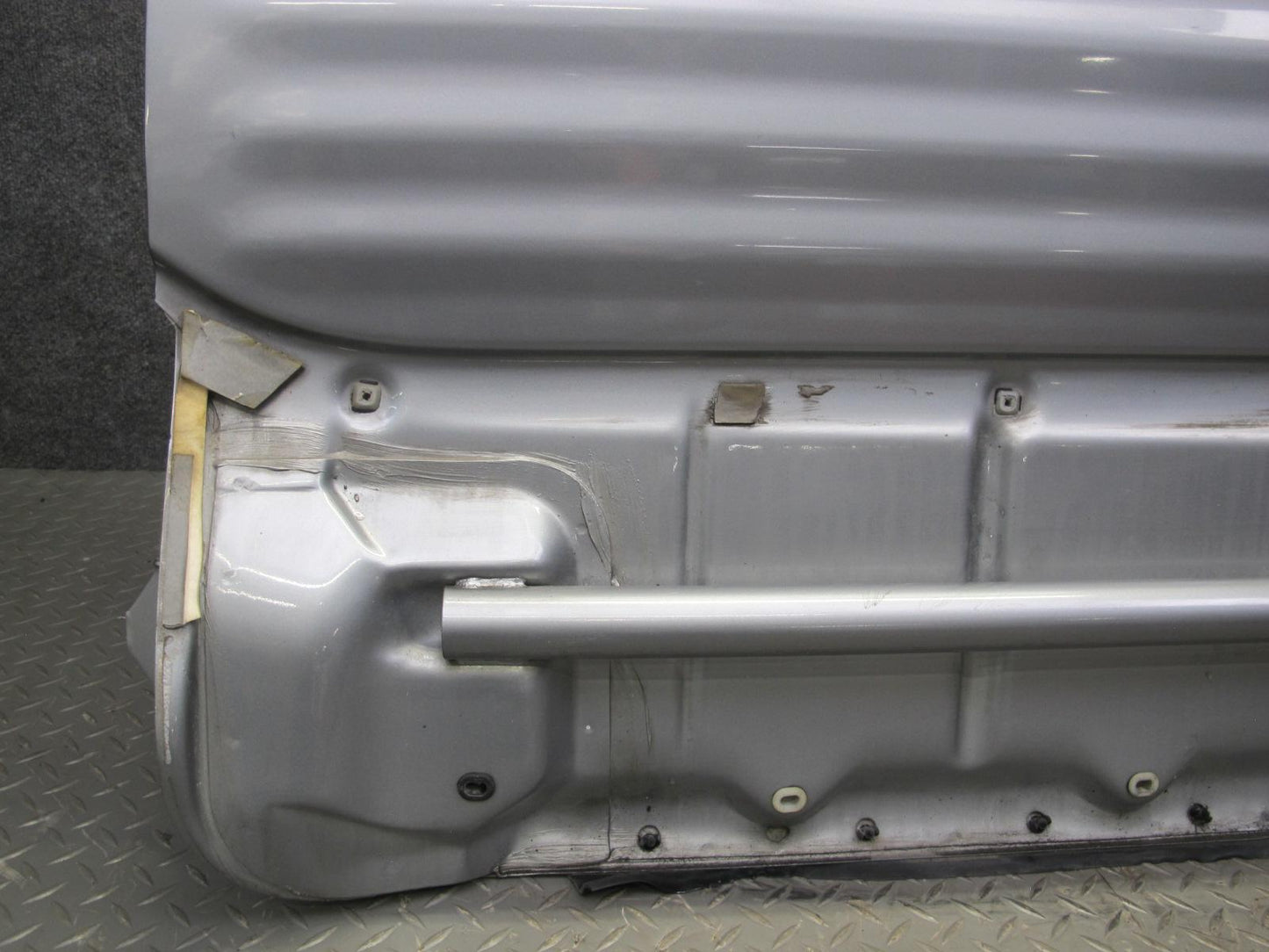 99-01 Isuzu Vehicross Front Left Driver Door Shell Panel Kaiser Silver OEM
