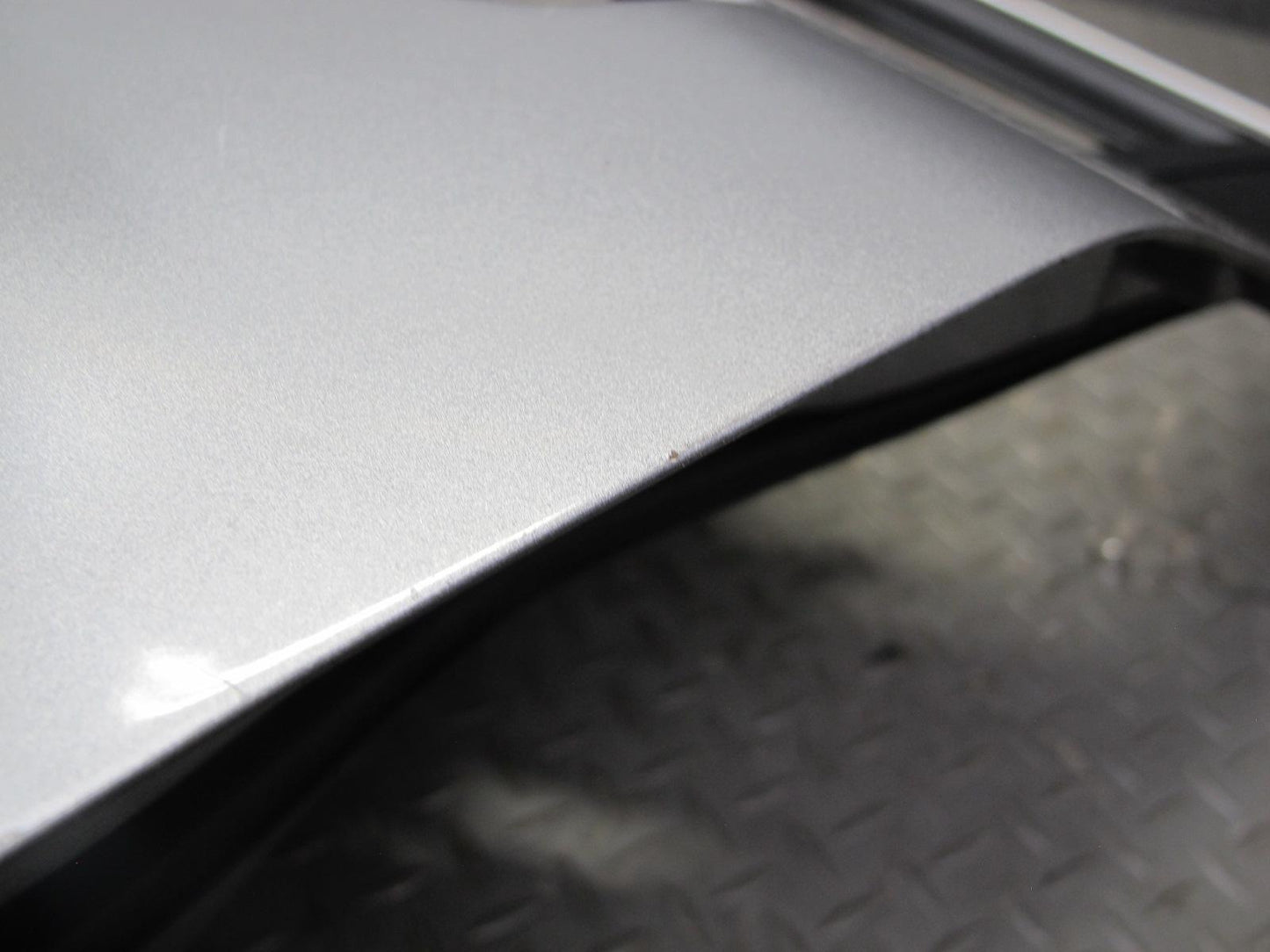 99-01 Isuzu Vehicross Front Left Driver Door Shell Panel Kaiser Silver OEM