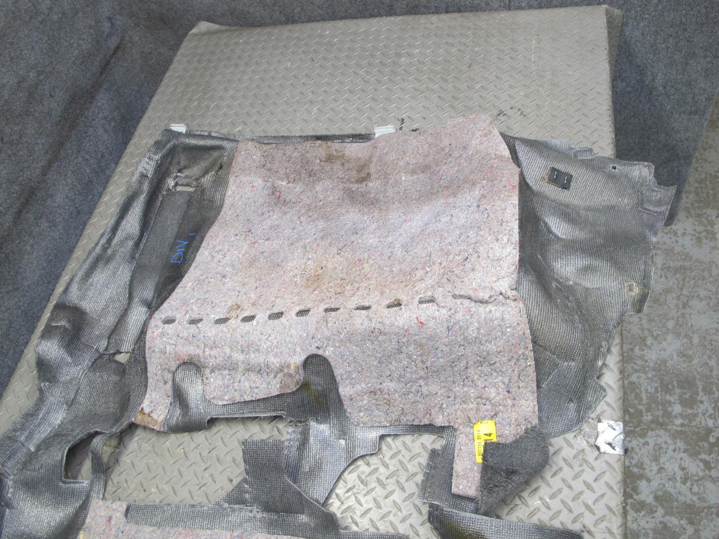99-01 Isuzu Vehicross Front & Rear Interior Floor Carpet Liner OEM
