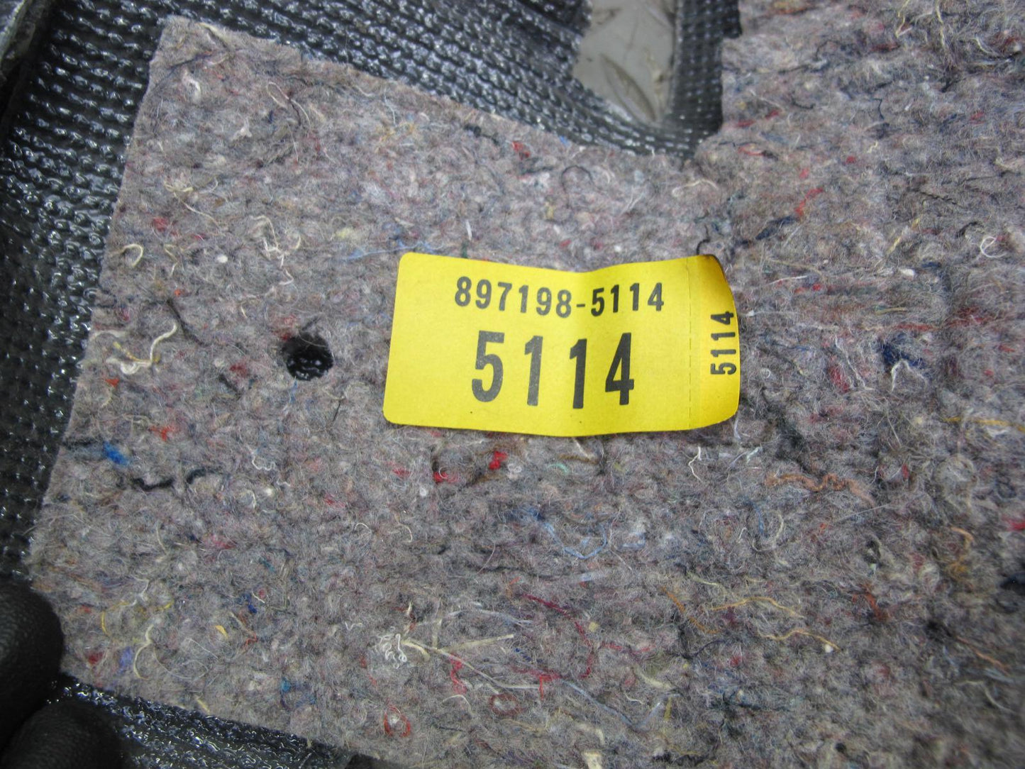 99-01 Isuzu Vehicross Front & Rear Interior Floor Carpet Liner OEM