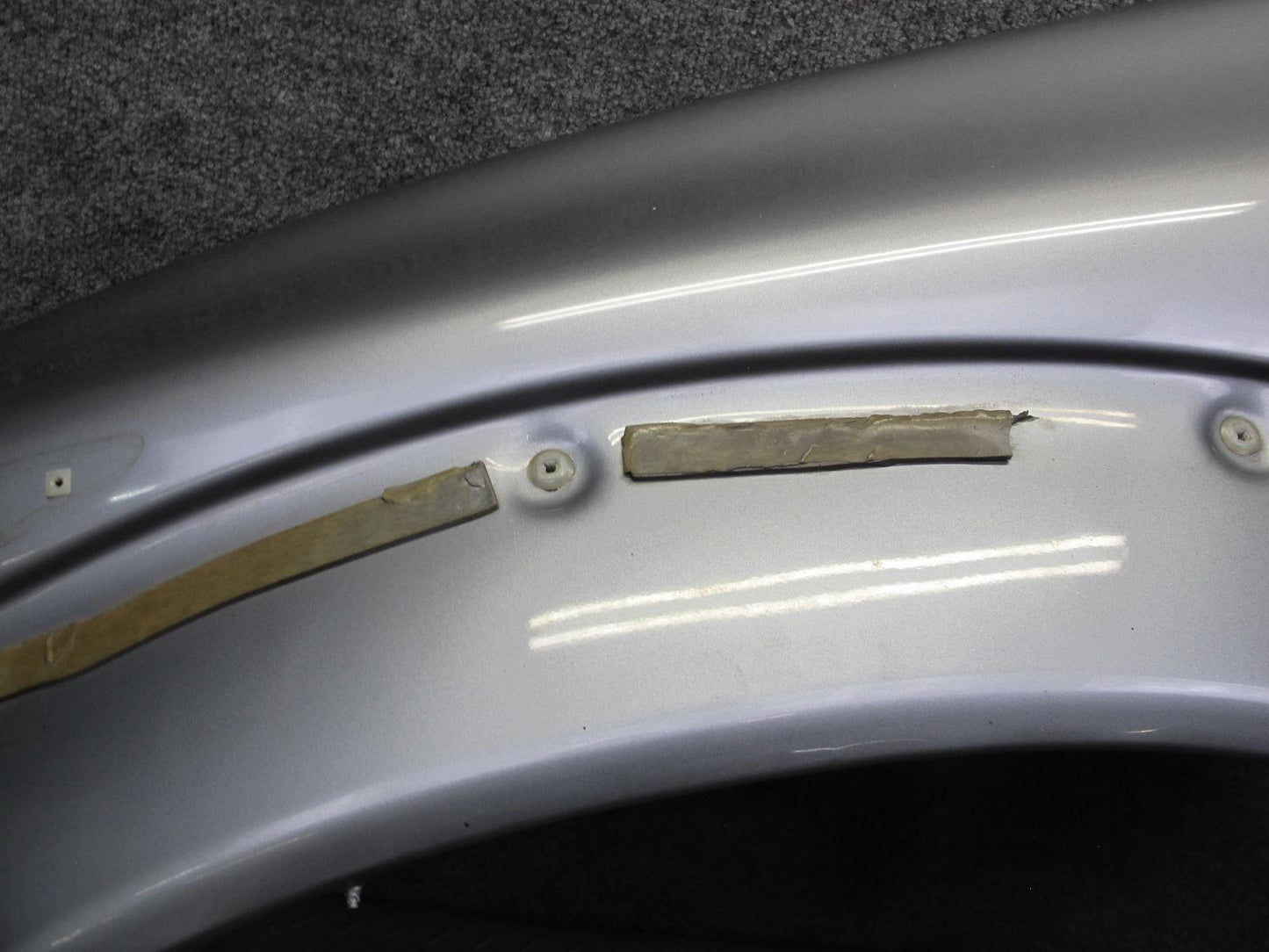 99-01 Isuzu Vehicross Front Left Fender Shell Panel Kaiser Silver Metallic OEM