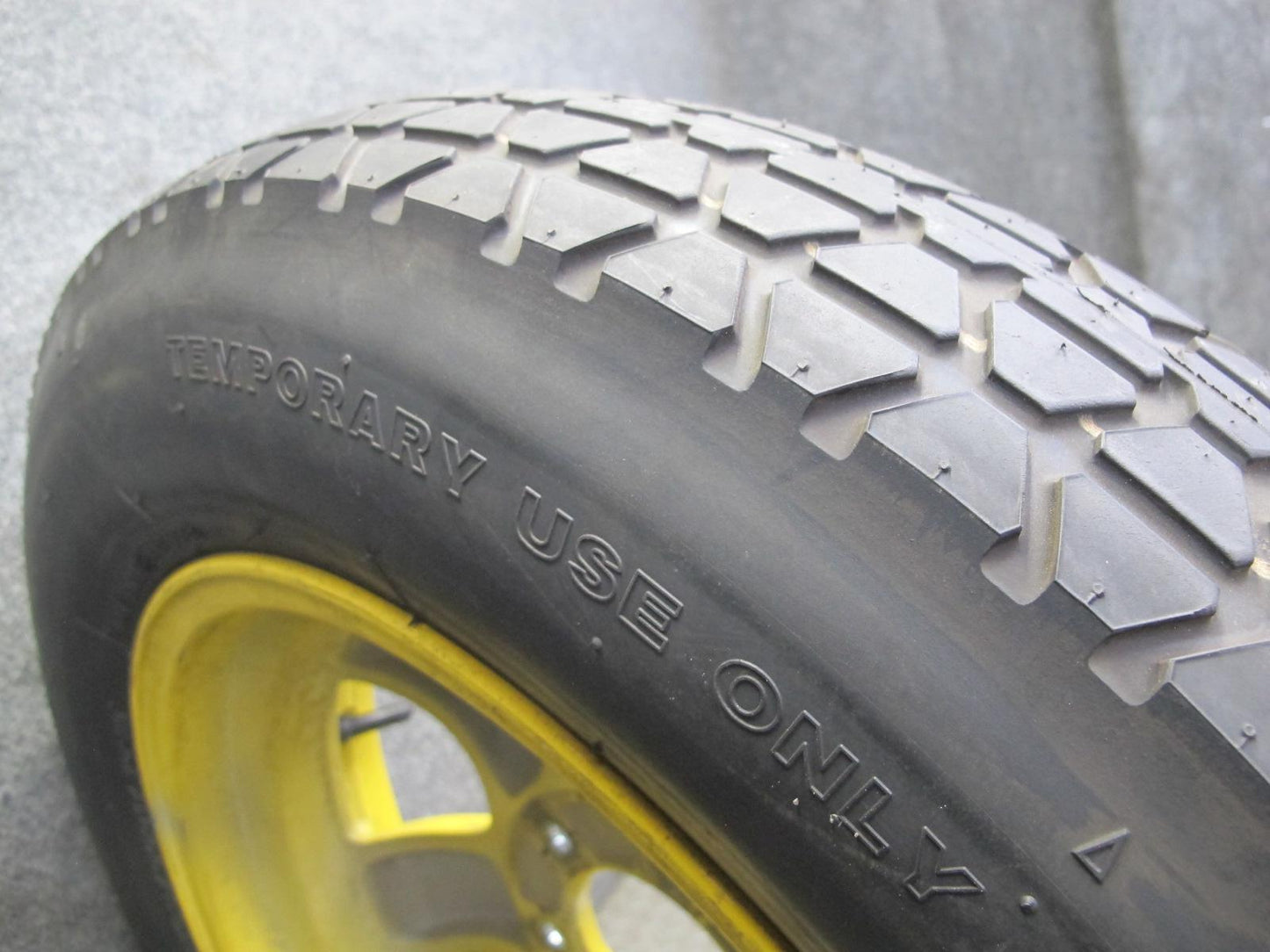 99-01 Isuzu Vehicross Spare Tire R17" Wheel 17x4T ET38 Bridgestone 165/90 OEM