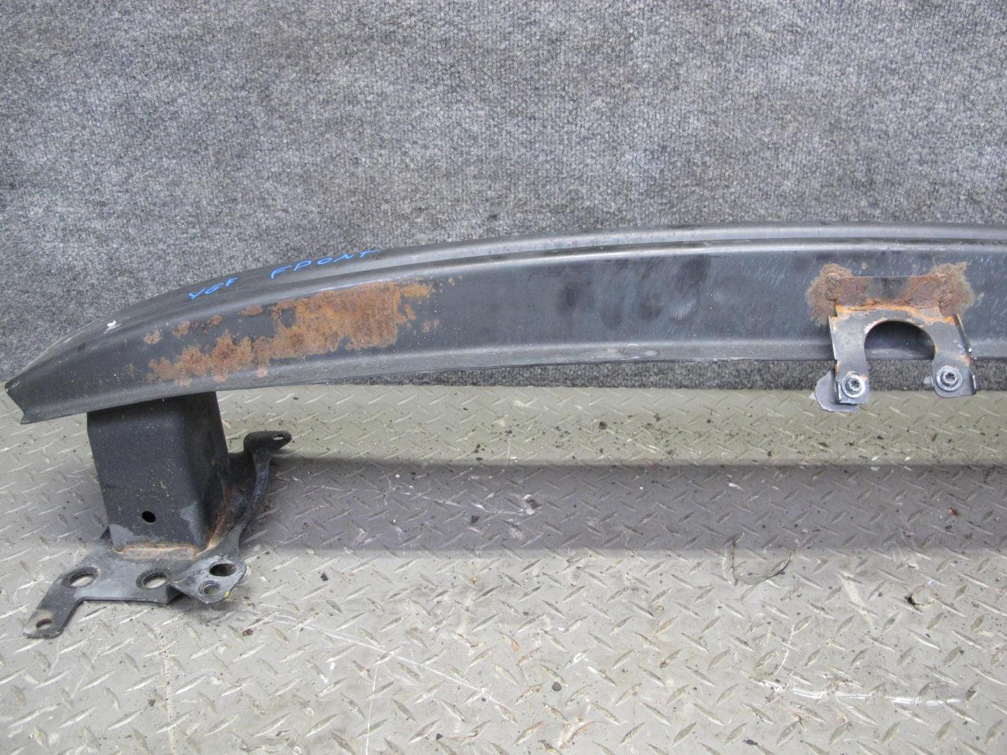 2008 VW R32 VR6 3.2L Front Bumper Reinforcement Impact Crash Bar OEM