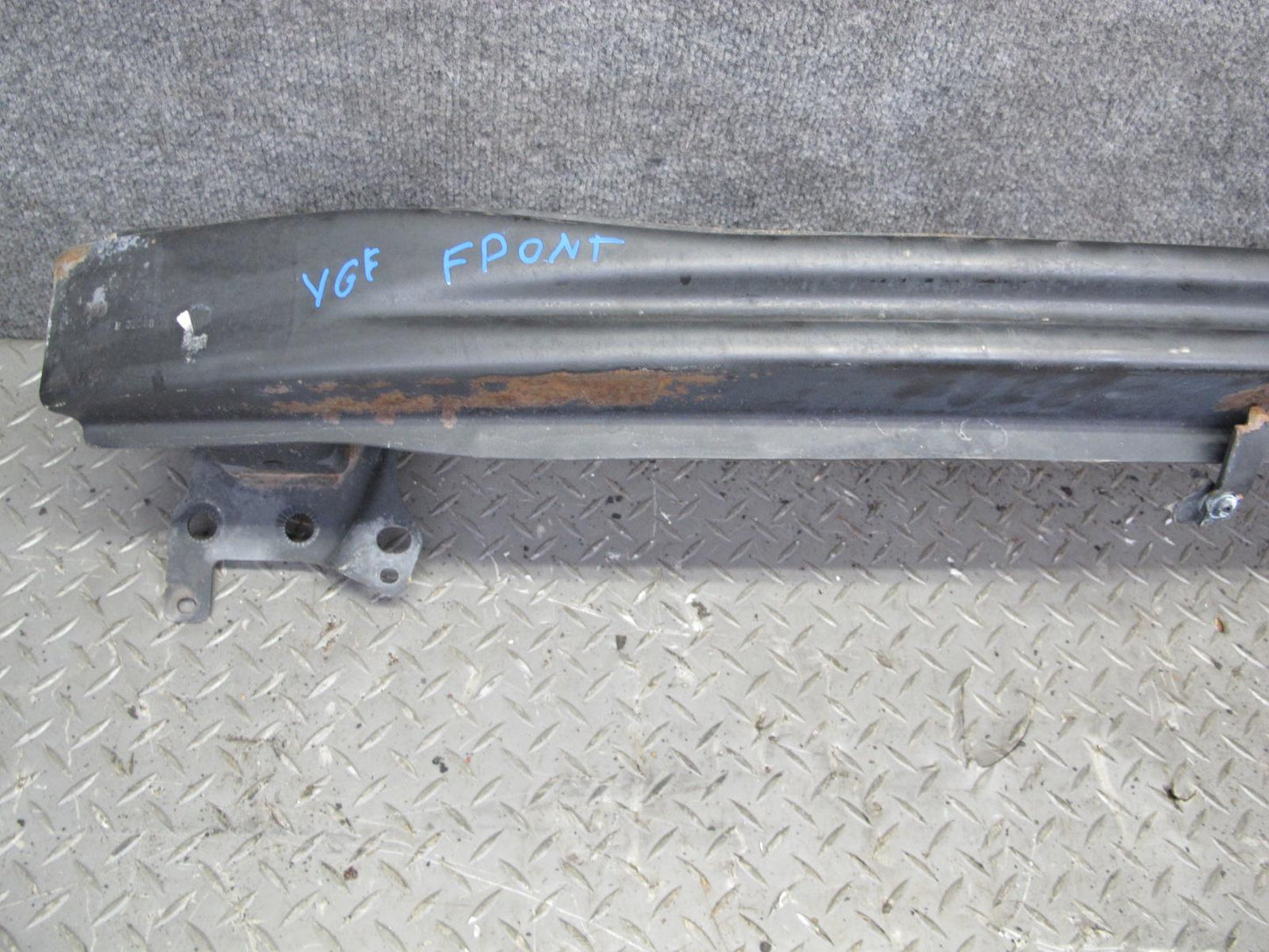 2008 VW R32 VR6 3.2L Front Bumper Reinforcement Impact Crash Bar OEM