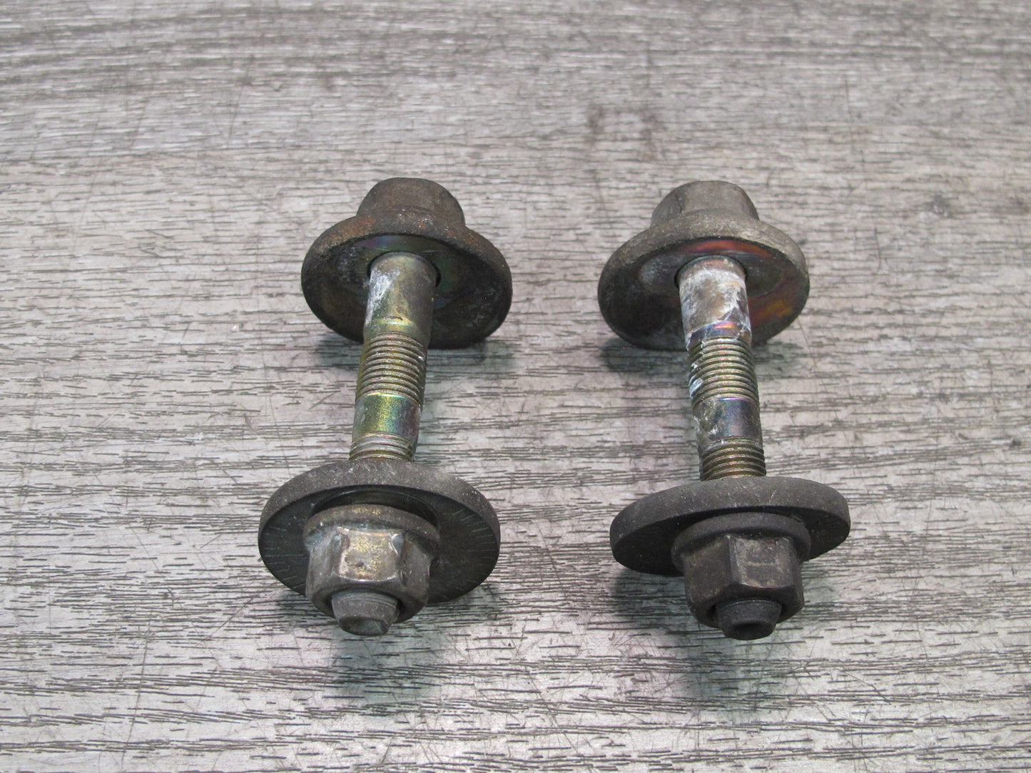 00-05 Toyota MR2 Spyder Set of 2 Rear Suspension Eccentric Adjust Camber Bolt
