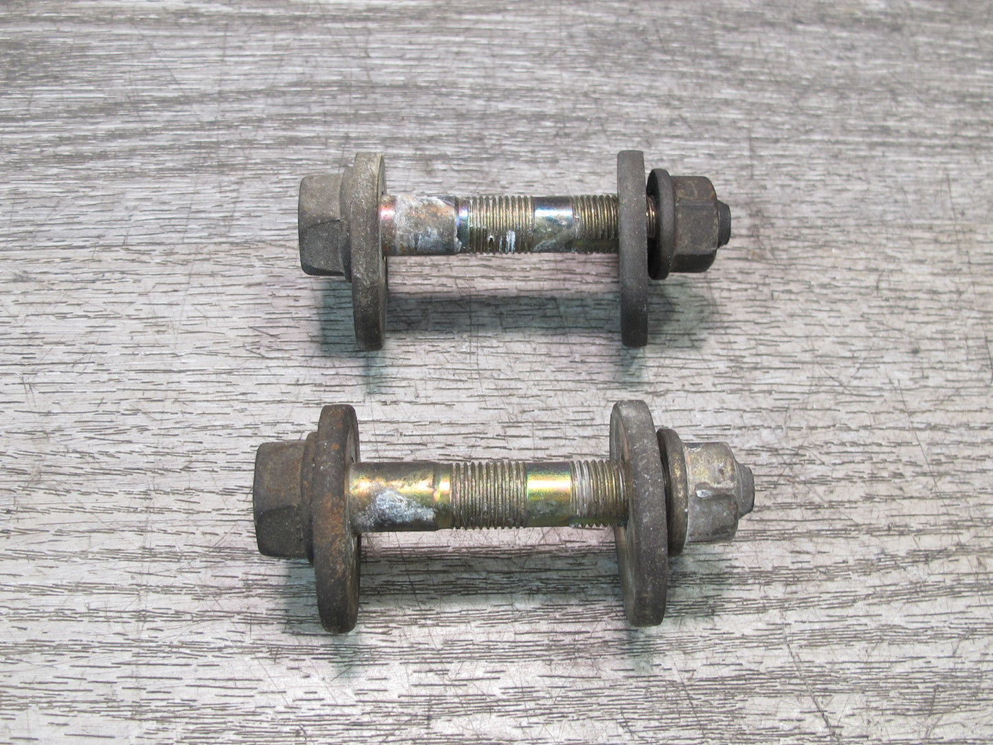 00-05 Toyota MR2 Spyder Set of 2 Rear Suspension Eccentric Adjust Camber Bolt