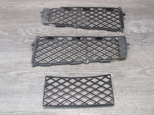 00-02 Toyota MR2 Spyder ZZW30L Front Bumper Left Center Right Grille Set OEM