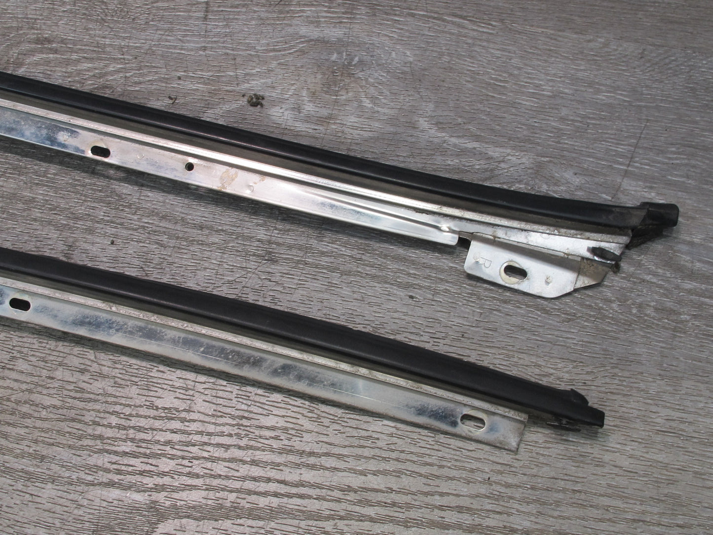 92-00 Lexus UZZ30L SC300 SC400 Set of 2 Front Windshield A Pillar Molding OEM