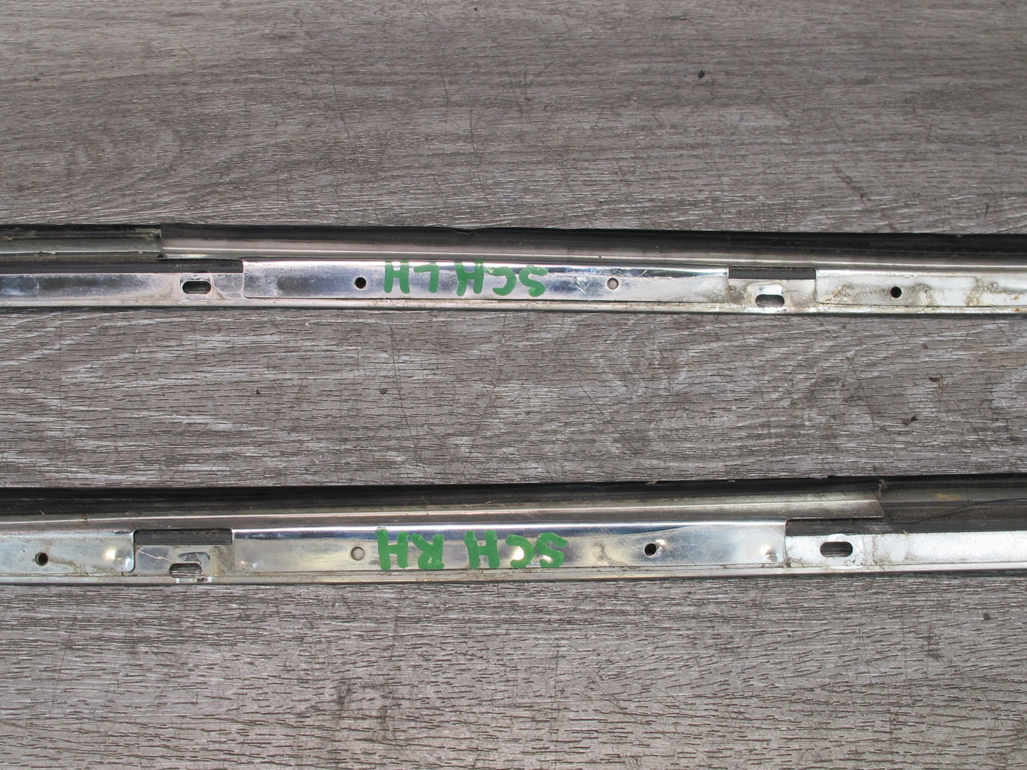 92-00 Lexus UZZ30L SC300 SC400 Set of 2 Front Windshield A Pillar Molding OEM