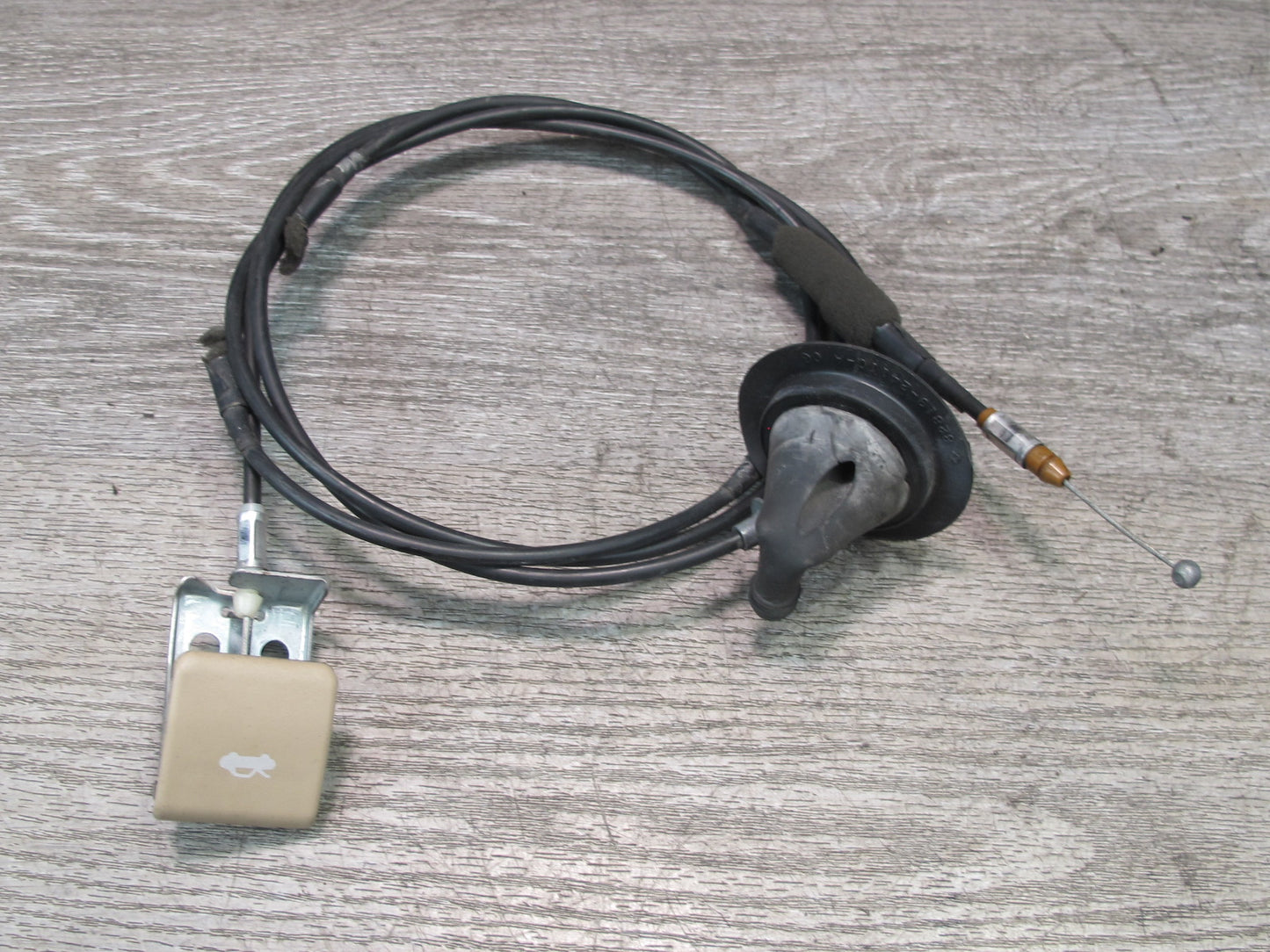 92-00 Lexus UZZ30 SC300 SC400 Front Hood Lock Latch Release Cable Handle Set OEM