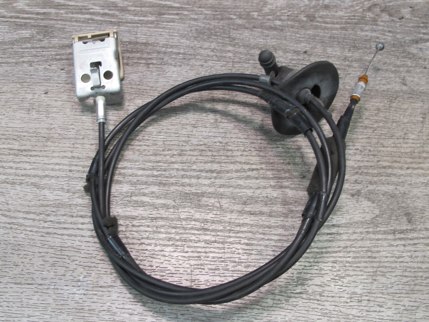 92-00 Lexus UZZ30 SC300 SC400 Front Hood Lock Latch Release Cable Handle Set OEM