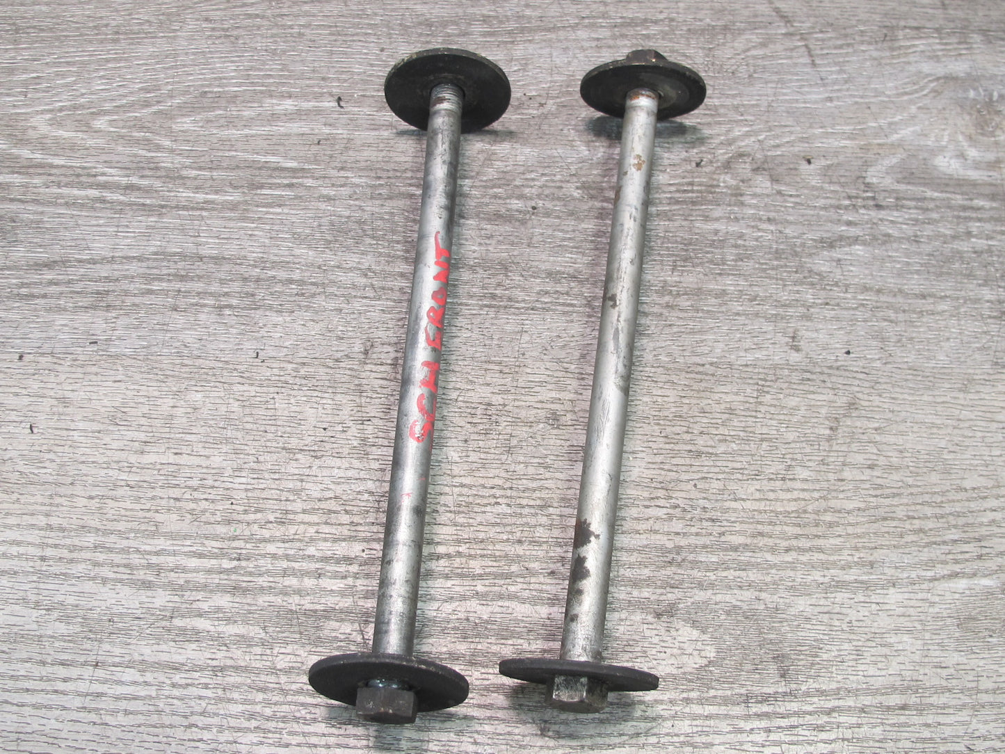 92-00 Lexus UZZ30L SC300 SC400 Set of 2 Front Upper Control Arm Bolt OEM
