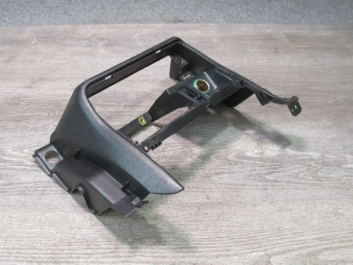 99-01 Isuzu Vehicross Dash Center Lower Bezel Trim Panel w Outlet Socket OEM