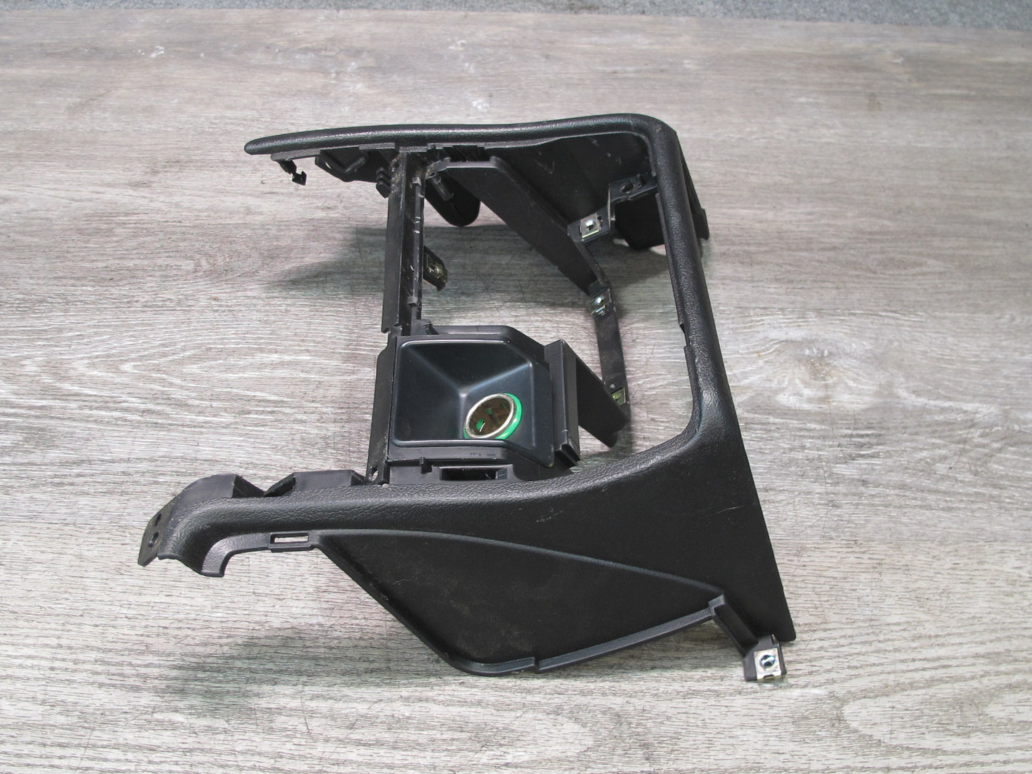 99-01 Isuzu Vehicross Dash Center Lower Bezel Trim Panel w Outlet Socket OEM