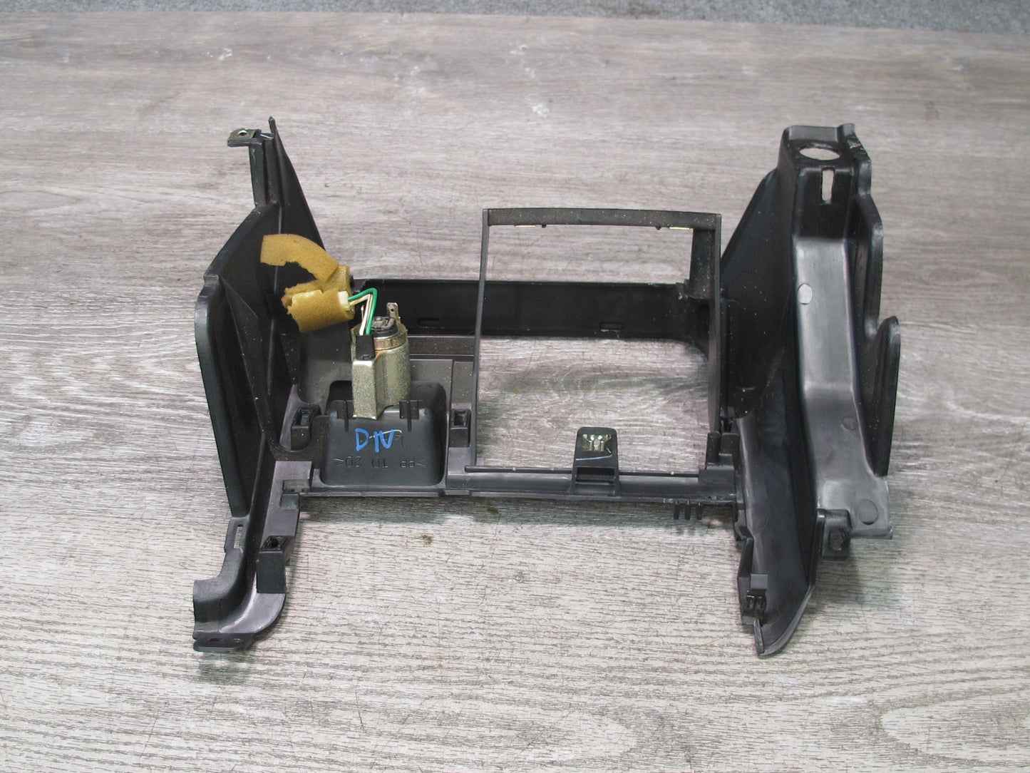 99-01 Isuzu Vehicross Dash Center Lower Bezel Trim Panel w Outlet Socket OEM