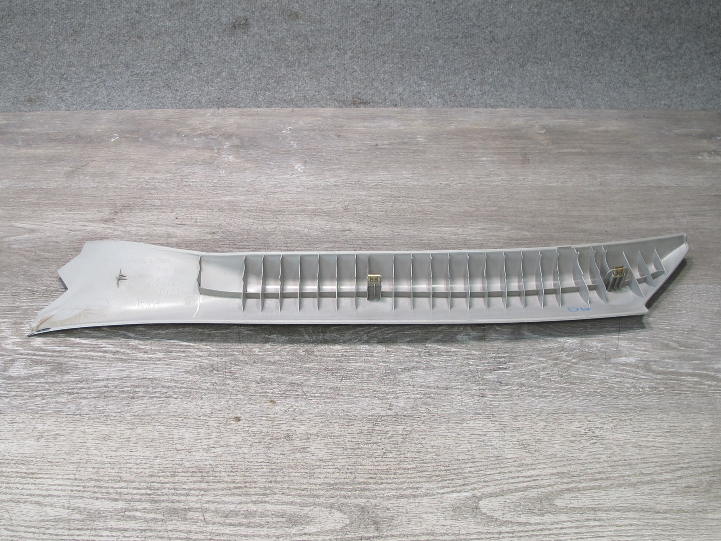 99-01 Isuzu Vehicross Set of 2 Left & Right A Pillar Trim Cover Panel Gray OEM