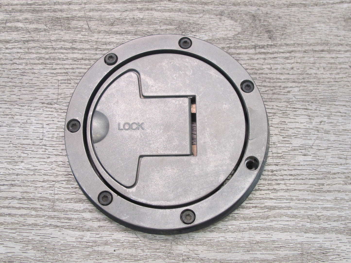 99-01 Isuzu Vehicross Locking Gas Fuel Door Lid Cover OEM