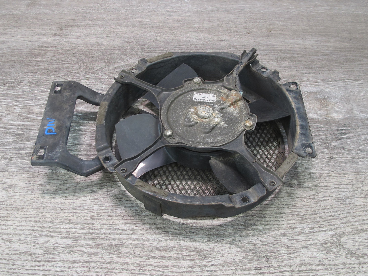 99-01 Isuzu Vehicross A/C Air Condition Condenser Fan Motor & Shroud OEM