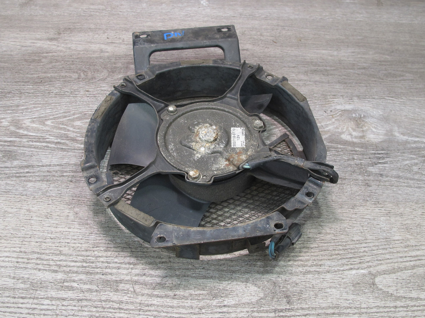 99-01 Isuzu Vehicross A/C Air Condition Condenser Fan Motor & Shroud OEM