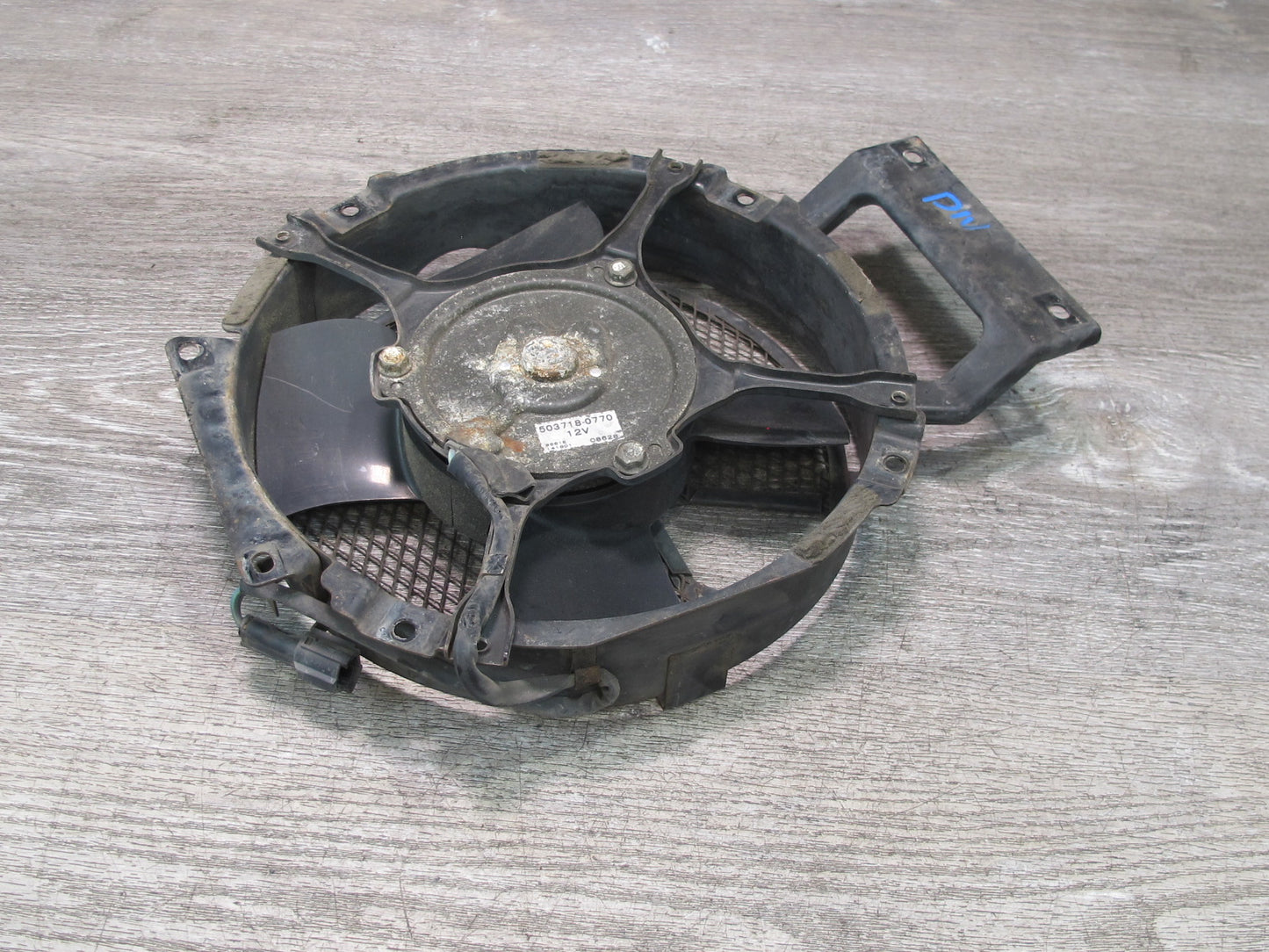 99-01 Isuzu Vehicross A/C Air Condition Condenser Fan Motor & Shroud OEM