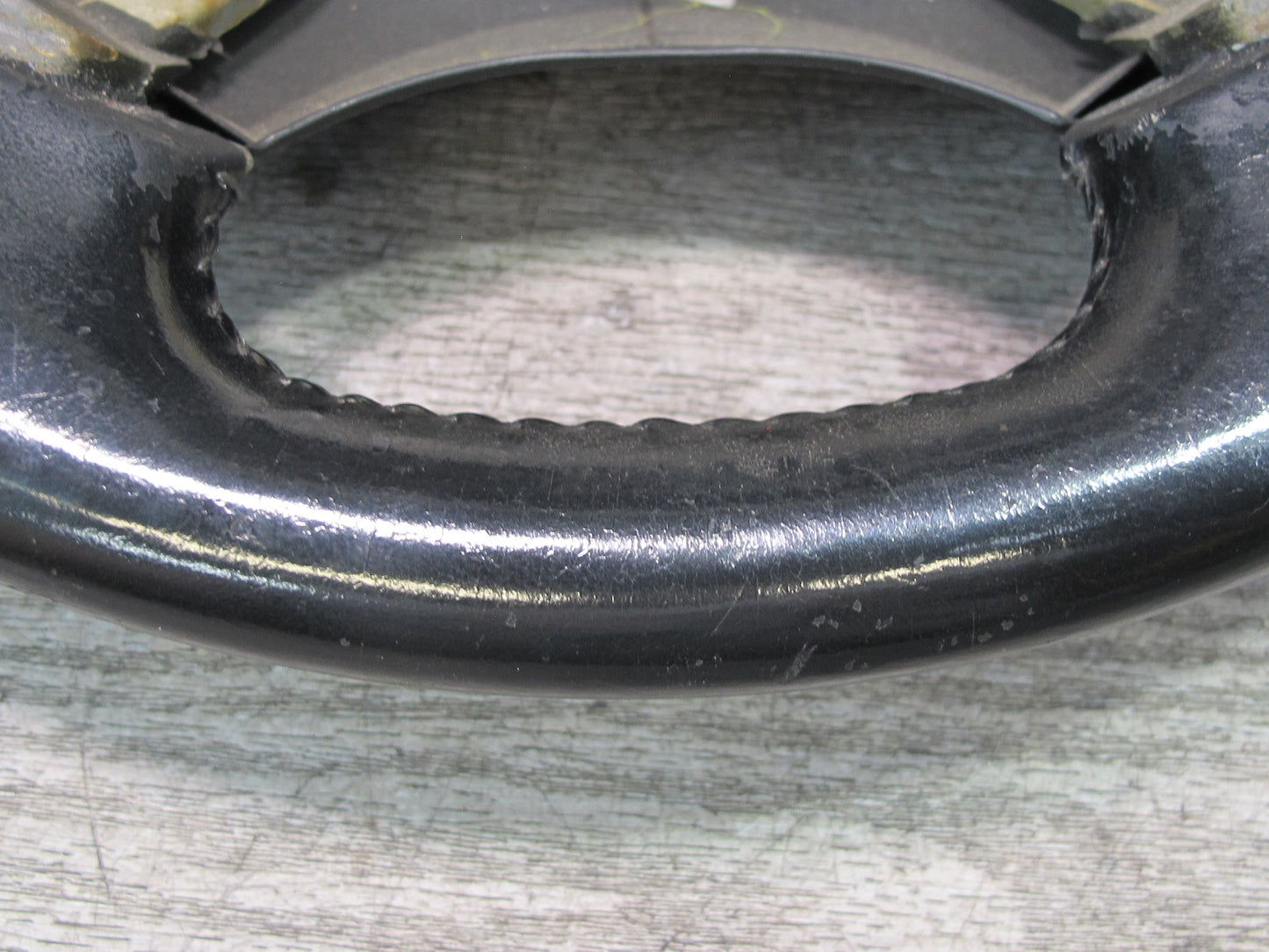 99-01 Isuzu Vehicross Leather Steering Black & Gray OEM