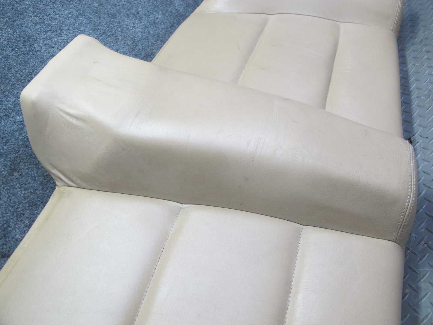 96-99 BMW E36 325iC 328iC Convertible Rear Seat Lower Leather Cushion OEM