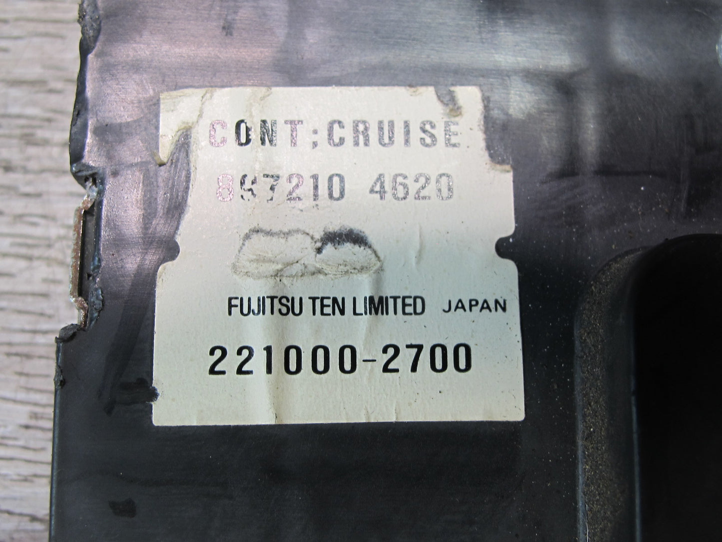 99-01 Isuzu Vehicross Cruise Control Module Unit Computer 8972104620 OEM
