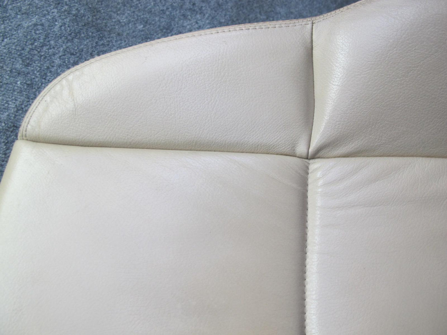 96-99 BMW E36 325iC 328iC Convertible Front Right Seat Upper Leather Cushion OEM