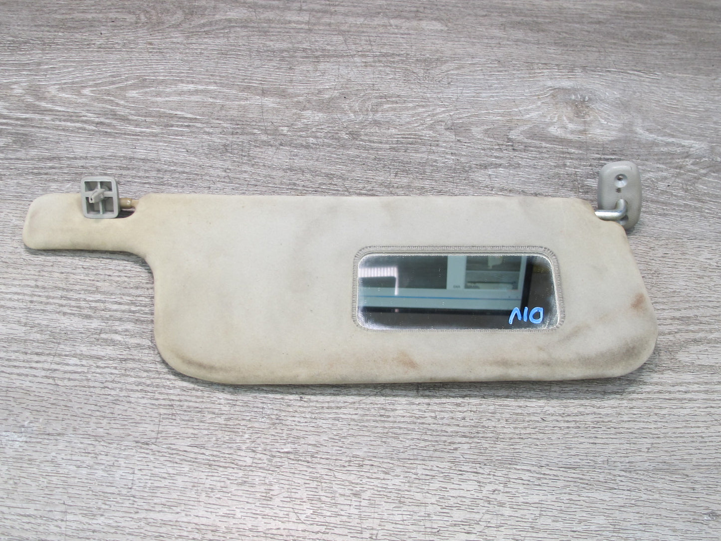99-01 Isuzu Vehicross Right Passenger Sun Visor w Mirror OEM