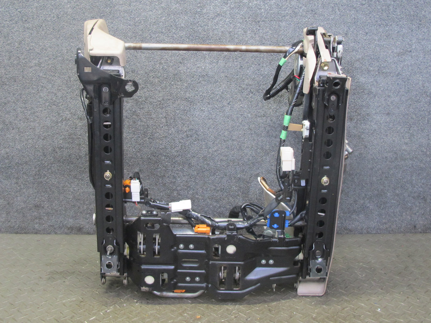 95-00 Lexus SC300 SC400 Front Right Seat Lower Frame Track Rail w Motors OEM