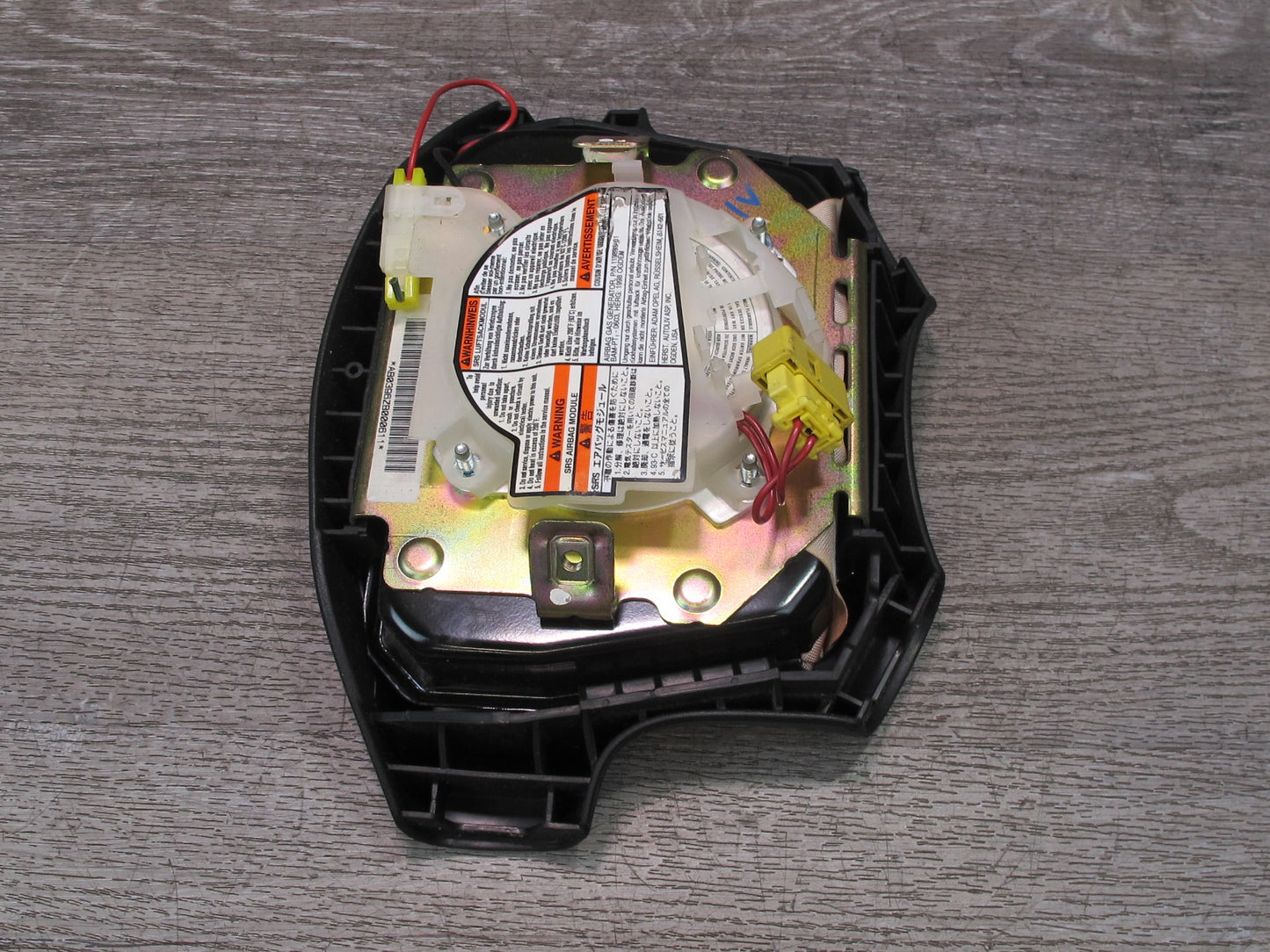 99-01 ISUZU VEHICROSS FRONT LEFT DRIVER SIDE STEERING WHEEL SRS AIRBAG OEM