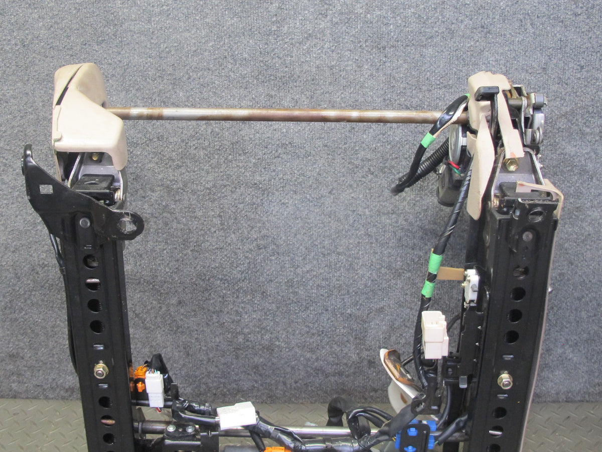 95-00 Lexus SC300 SC400 Front Right Seat Lower Frame Track Rail w Motors OEM