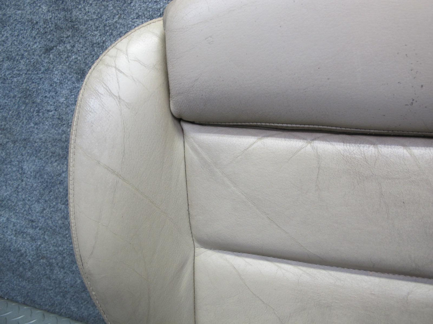 96-99 BMW E36 325iC 328iC Convertible Front Left Seat Lower Leather Cushion OEM