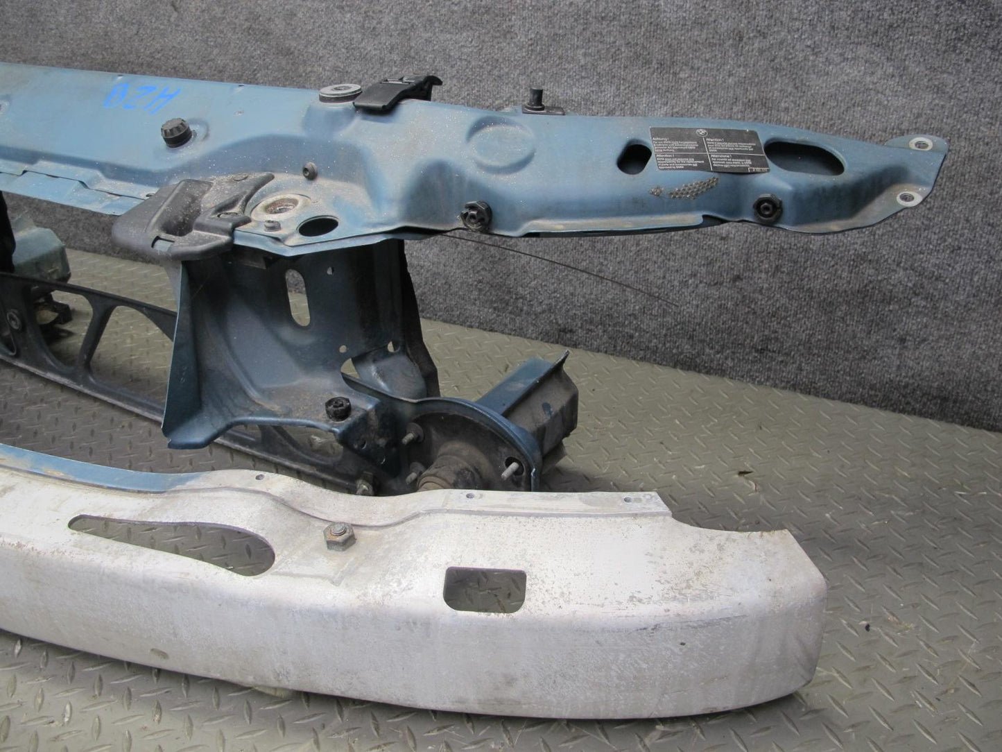 96-02 BMW E36/7 Z3 Front Bumper Reinforcement Radiator Support Carrier Assy OEM