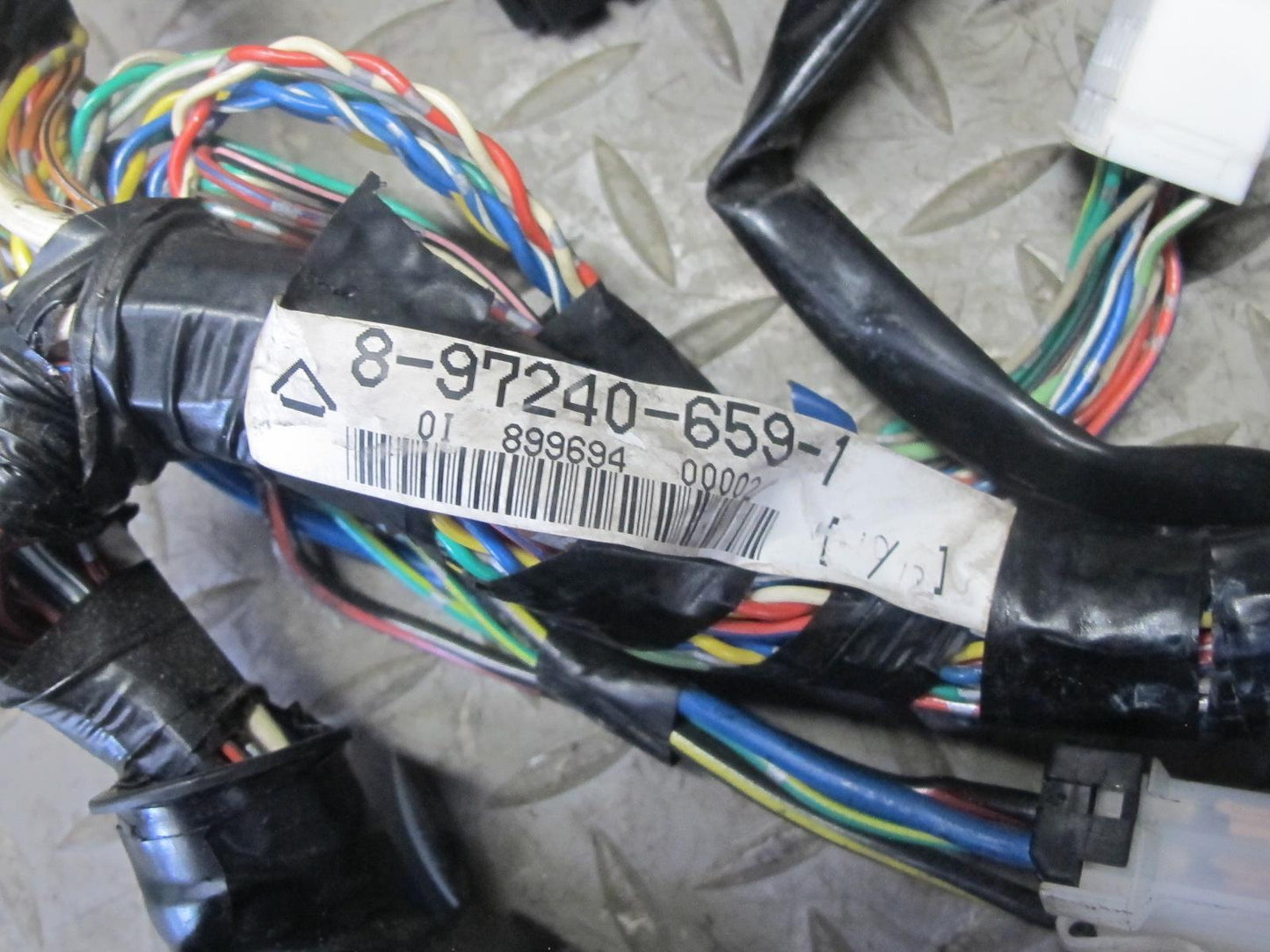 99-01 Isuzu Vehicross Dash Dashboard Wire Wiring Harness w Fuse Box OEM
