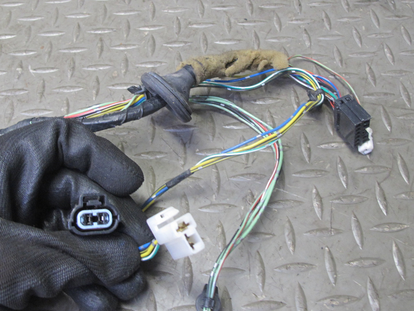 99-01 Isuzu Vehicross Set of 2 Front Left & Right Door Wire Wiring Harness OEM
