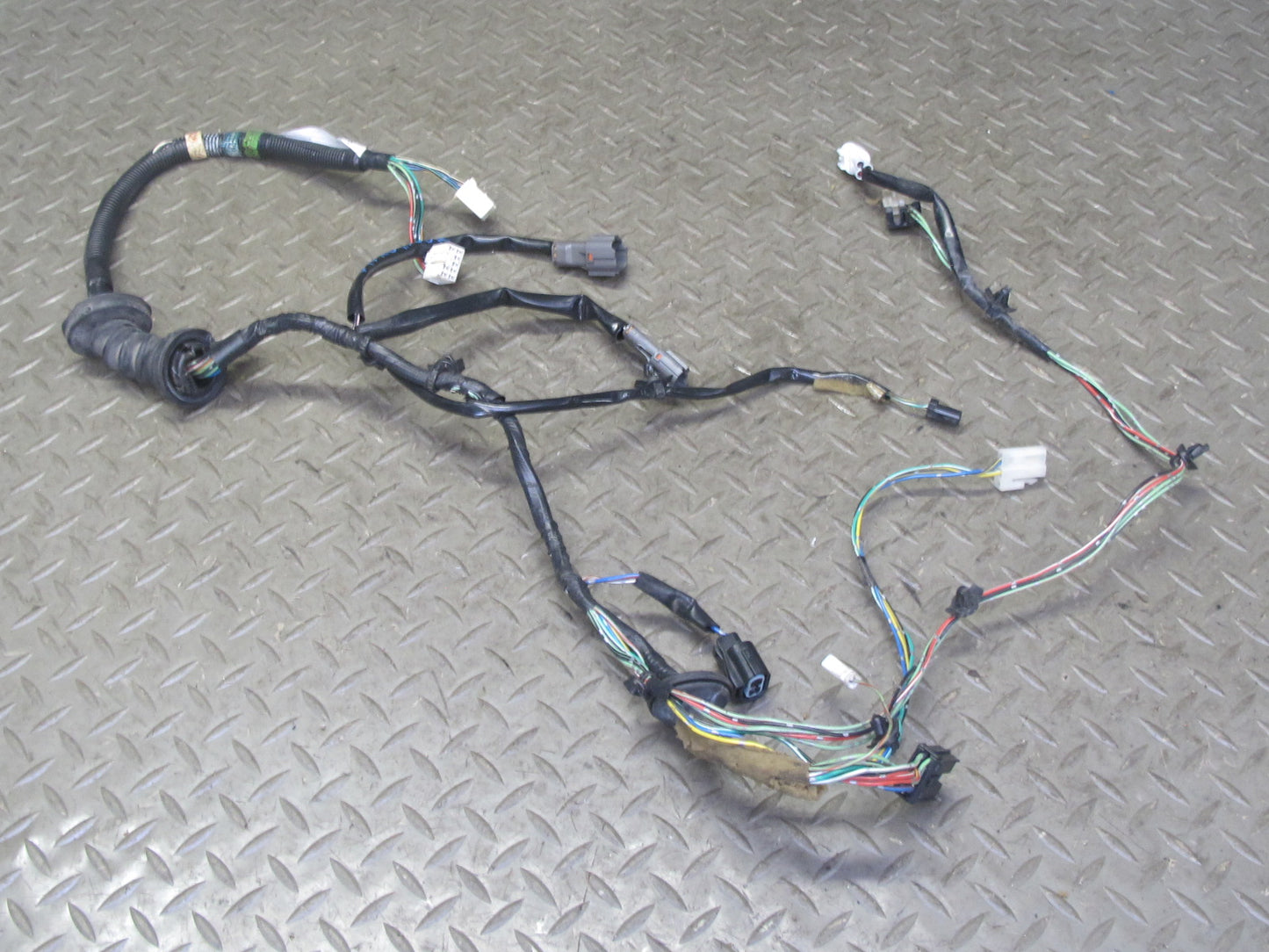 99-01 Isuzu Vehicross Set of 2 Front Left & Right Door Wire Wiring Harness OEM