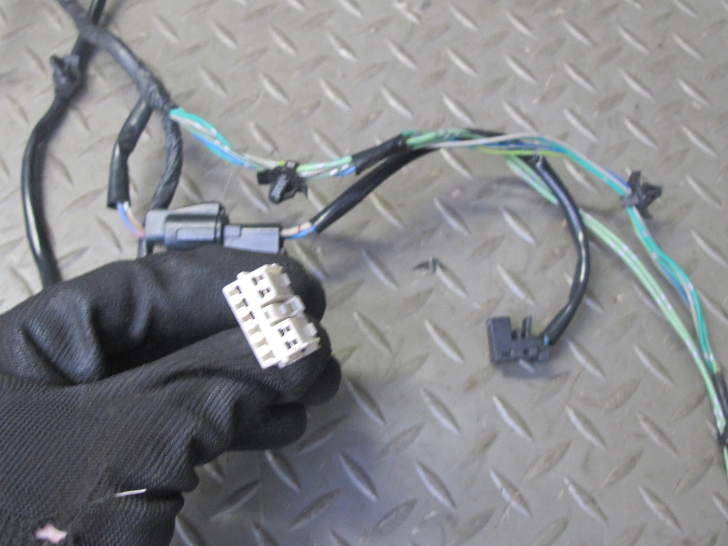 99-01 Isuzu Vehicross Set of 2 Front Left & Right Door Wire Wiring Harness OEM