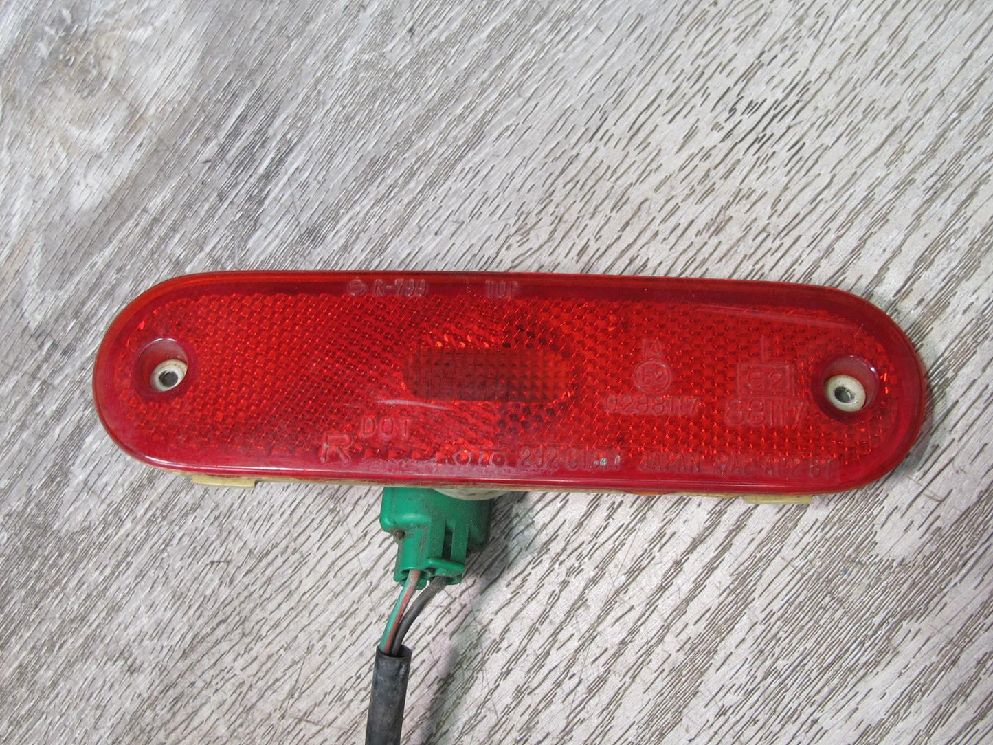 99-01 Isuzu Vehicross Rear Right Tail Light & Side Marker Light Lamp Set OEM
