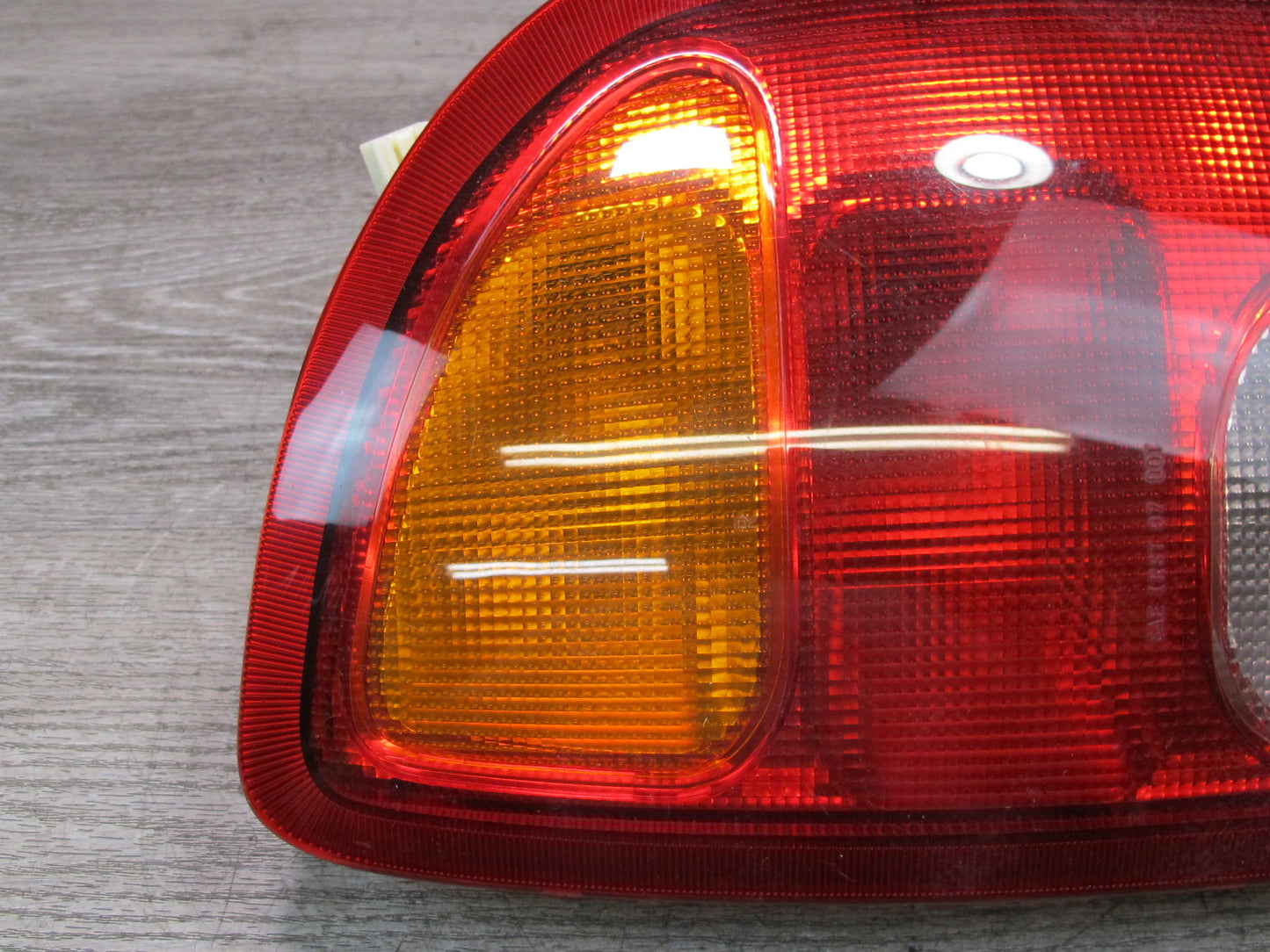 99-01 Isuzu Vehicross Rear Right Tail Light & Side Marker Light Lamp Set OEM