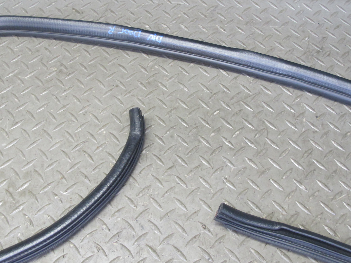 99-01 Isuzu Vehicross Right Passeger Door Weatherstrip Rubber Seal OEM
