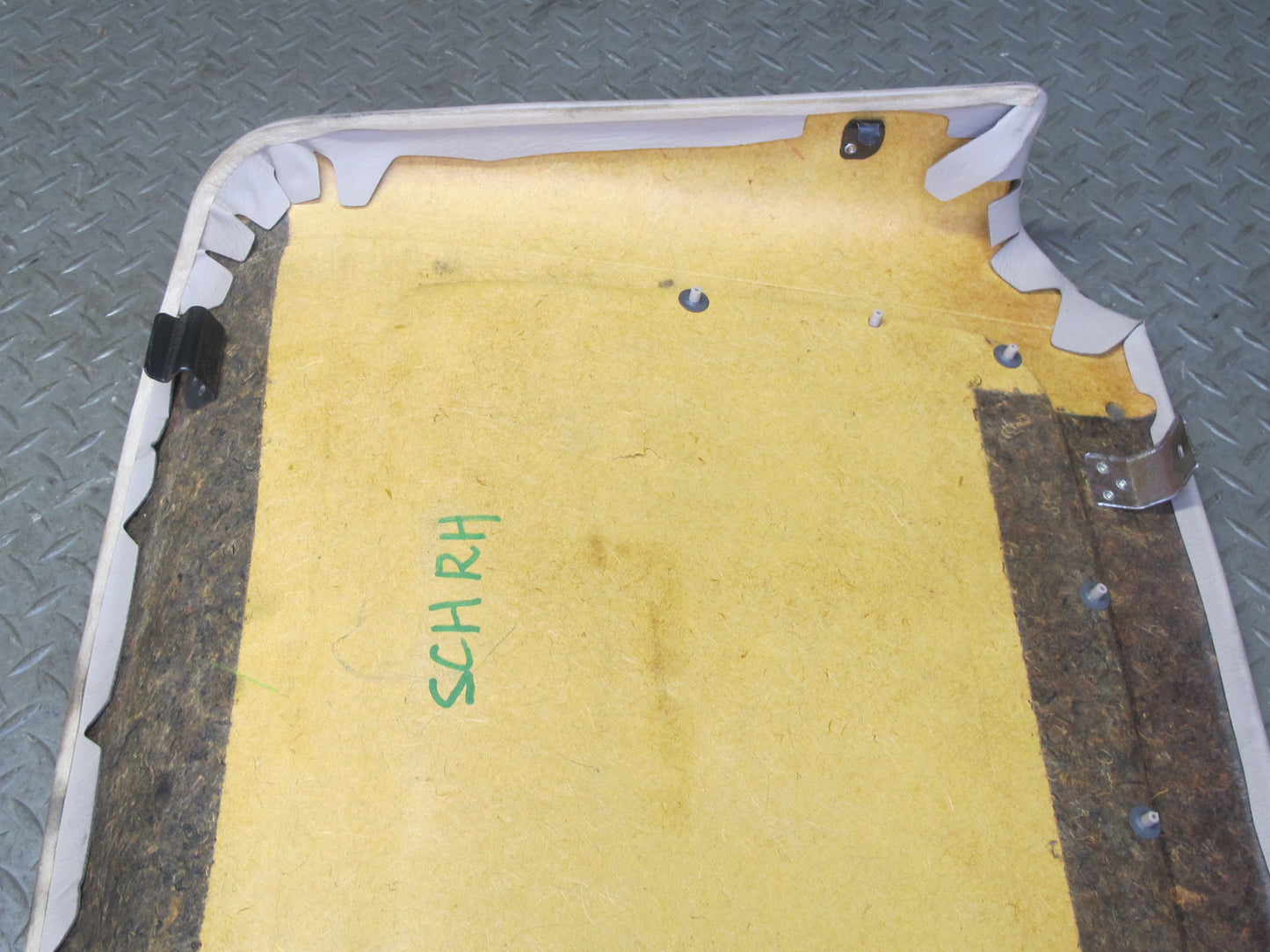 92-00 Lexus UZZ30L SC300 SC400 Front Right Seat Back Trim Cover Panel Ivory OEM