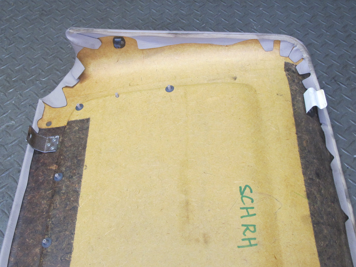 92-00 Lexus UZZ30L SC300 SC400 Front Right Seat Back Trim Cover Panel Ivory OEM