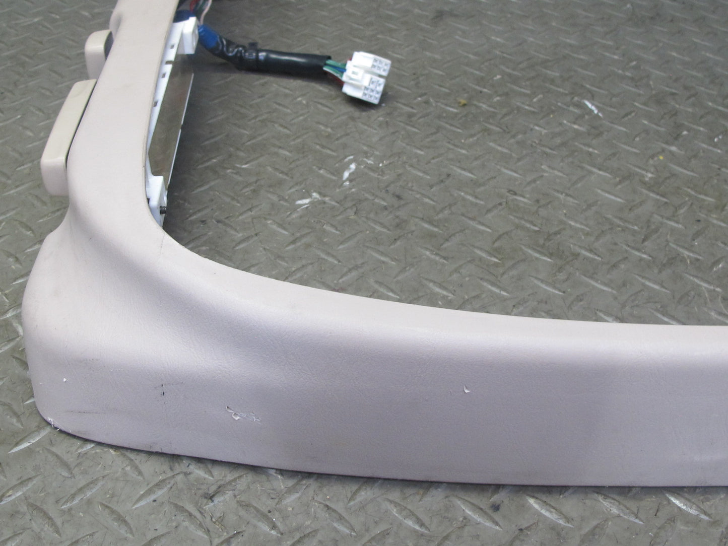 95-00 Lexus UZZ30L SC300 SC400 Front Right Seat Lower Trim w Switches Ivory OEM
