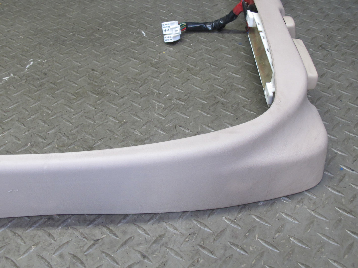 95-00 Lexus UZZ30L SC300 SC400 Front Left Seat Lower Trim w Switches Ivory OEM